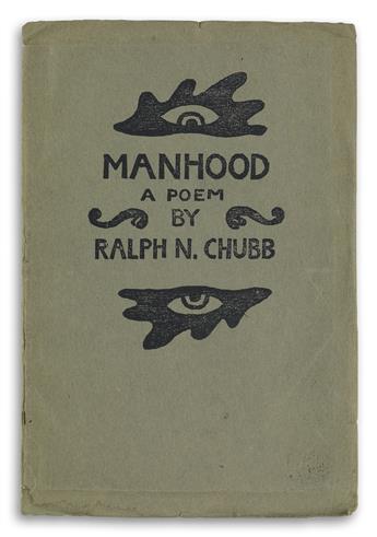 RALPH CHUBB (1892-1960)  Manhood, a Poem, Designed and Engraved by the Author,